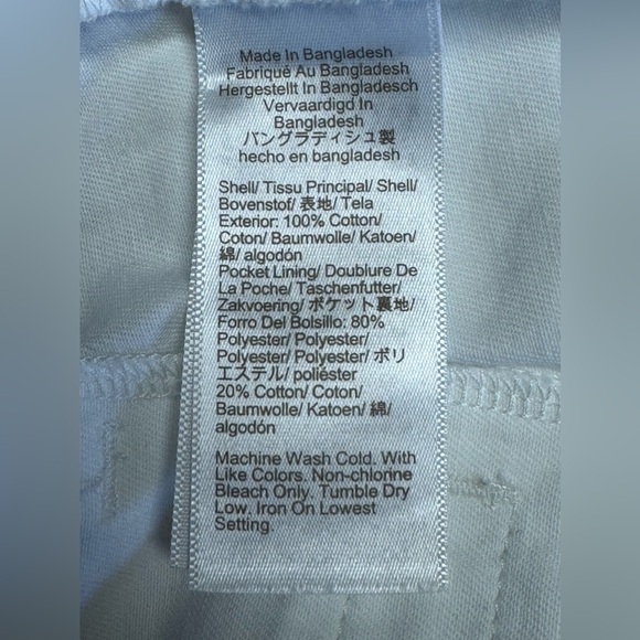 NWT J. Crew 3.5" classic chino short SZ 8 White - Picture 5 of 6